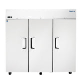 Frigos 77.80" Top Mount Reach In Three Door Refrigerator 64.9 Cu. Ft. - FGA-TMR-3D-78