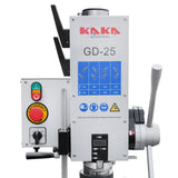 KAKA GD-25 Gear Head Vertical Drill Press, 8-Speed Adjustable, DRO, 220V 3-Phase Motor, Drilling & Tapping - 190017