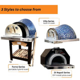 HPC Fire Forno De Pizza Outdoor Oven Ready-to-Finish DiNapoli - FDP-DiNapoli/RTF-EI-NG