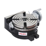KAKA INDUSTRIAL HVP-61, Rotary Table with Dividing Plate DP-1, 6 Inch Rotary Table Milling Machine Horizontal Vertical Indexing Plate - 162312