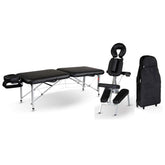Body Choice AluLight Luxe Portable Massage Table and Chair Package - ALU-LUX-PKG