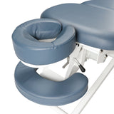 Master Massage 29” TheraMaster Flat PowerLift Electric Massage Table - Royal Blue 10136