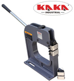 Kaka industrial Metal Stretcher Shrinker, SS-16 Metal Shrinker Stretcher with a Hand-operated Lever, 16 Gauge Mild Steel, 8-Inch Throat Depth,Stretcher with Two Sets of Jaws - 173220