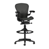 Herman Miller Aeron Stool - HER-AER713DWALPG1G1G1DC1BK23103