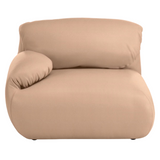 Herman Miller Leather Luva Modular Single Seat One Arm - HER-GLR101RNFR1NX04