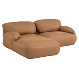 Leather Luva Modular Two Seater Sectional - HER-GLR450RLNFR1NX04