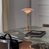 Louis Poulsen PH 2/1 Pale Rose Brass Table Lamp - POU-5744908984