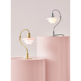 Louis Poulsen PH 2/2 Question Mark Chrome Table Lamp - POU-5744918136