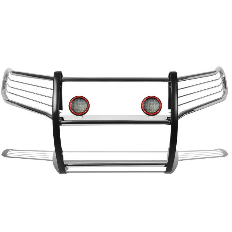 Black Horse 17A096402MSS-PLFR Grille Guard Kit - BLK17A096402R