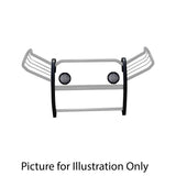Black Horse 17A093904MSS-PLFB Grille Guard Kit - BLK17A093904B