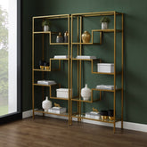 Crosley Sloane 69.50 Inch 2pc Etagere Set - KF13051