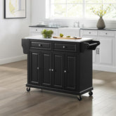 Crosley Full Size 51.50 Inch Granite Top Kitchen Cart - KF30005E