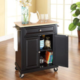 Crosley Compact 31 Inch Wood Top Kitchen Cart - KF30021E