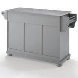 Crosley Alexandria 51.50 Inch Stainless Steel Top Kitchen Island/Cart - KF30202AGY