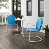 Crosley Griffith 3pc Outdoor Metal Bistro Set - KO10008