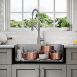KRAUS Kore 28" Drop-In Workstation 16 Gauge Stainless Steel Single Bowl Kitchen Sink - KWT310-28