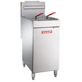 Vulcan 35-40 Lb. Liquid Propane Floor Fryer - 90,000 BTU - LG300