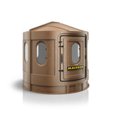 Maverick XL Hunting Blind in Brown with Clear Windows 00322 - FG00322