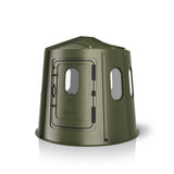 Maverick 6-Shooter Deer Hunting Blind in Green with Clear Windows - 00236