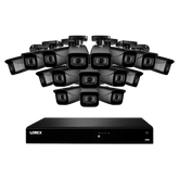 Lorex N4K3-1616BB 16-Channel NVR System with Sixteen 4K 8MP IP Cameras Security Surveillance System New