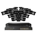 Lorex 32-Channel NVR System with Sixteen 4K 8MP IP Cameras Security Surveillance System New NC4K8-3216BB