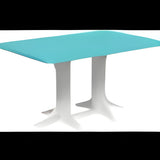 LuxCraft 4' x 6' Rectangular Table - Bar Height - P46RT-BHCHB