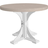 LuxCraft 4' Round Table - Counter Height - P4RT-CHCHB