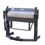 KAKA PBB-4014A 40" Pan & Box Brake Foot Clamp, Max Clamping Bar Lift 1.9", Max Box Depth 2-3/8", 135° Folding Angle - 173161