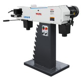 KaKa Industrial PRS-4A Belt Grinder, Metal Sander with Cast Iron Base, 30-90° Angle, Arc Cutting, 220V-60HZ-3PH - 189013V220