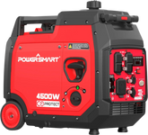 Powersmart Inverter Generator 3600W/4500W Low THD Parallel and RV Ready with CO Detect 4 Stroke Gas Electric Start New - PS5045CE
