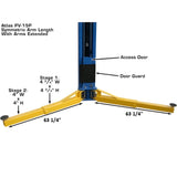 Atlas PV15PX 15,000 lb Overhead 2-Post Lift - ATEXH-PV15PX-FPD