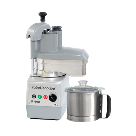 Robot Coupe 4.75 Qt. Stainless Steel Bowl 2-Speed Combination Processor - 2 Hp / 120V - R402