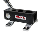 KAKA Industrial RA-2 Manual Pipe Notcher, 3/4” - 1-1/4” Capacity, 90° Precision Steel Tube Notcher – 176204