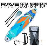 Rave Sports 10' 6" Kota Mountain Lake Inflatable Paddleboard - 03062