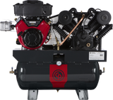 Chicago Pneumatic RCP-C1630G Air Compressor 16HP 30 Gal. Two Stage Gas Iron Series New - 8090300982