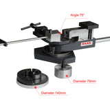 KAKA Industrial SBG-40 Heavy-Duty Universal Metal Bender, Flat, Square & Round Bar – 173203