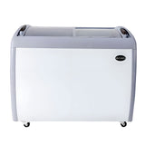 Chef AAA Commercial 39″ Glass Door Frozen Food or Ice Cream Chest Freezer Display - SCF-39