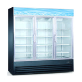 Chef AAA - Commercial 3 Glass Door Merchandiser Refrigerator - SG1.9L3