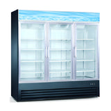 Chef AAA - Commercial 3 Glass Door Merchandiser Refrigerator - SG1.9L3