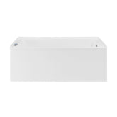 Swiss Madison Avancer 60" x 36" Right-Hand Drain Rectangular Alcove Whirlpool Bathtub with Apron - SM-AB591 - Backyard Provider