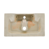 Swiss Madison Claire 22” Rectangle Wall-Mount Bathroom Sink in White Marble - SM-WS318W1 - Backyard Provider