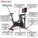Spinning Spin Bikes Spinning NXT™ Bike with Studio Connect Console - Spinner Line - 10-028-TPKIT