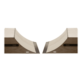 OC Ramp Quarter Pipes Ramps – Two 3 Foot
