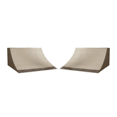 OC Ramp Quarter Pipes Ramps – Two 6 Foot