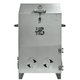 Hasty Bake Roughneck Barrel Smoker - Corten Steel 420B