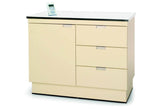 VetLine Veterinary Exam Cabinet Table with Storage & Scale - TEC-300-42SC-BLK
