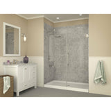 Anzzi Tier 32 x 60 in. Single Threshold Shower Base in White SB-AZ03CD - SB-AZ03CD