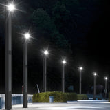 AVS Energy Solar Urban Light 40 Watt 6000 Lumens 5000K Black Housing Pathway Lighting Landscape Light Solar Resistant Bollard - Light - AVS-TOTEM-40W