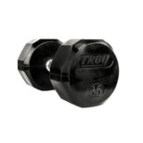 TROY 5-50 lb 12-Sided Urethane Dumbbell Set with Rack - COMMPAC-TSDU50