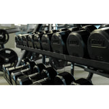 Troy 12-Sided Dumbbells & Rack Set - VERTPAC-TSDR75